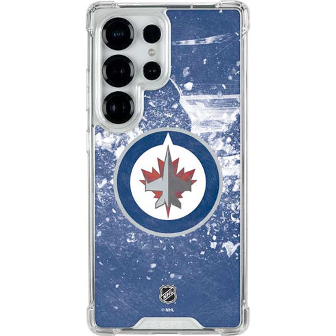 NHL Winnipeg Jets Frozen Galaxy S25 Ultra Clear Case