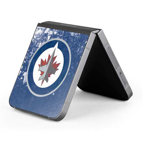 NHL Winnipeg Jets Frozen Galaxy Z Flip6 Skin