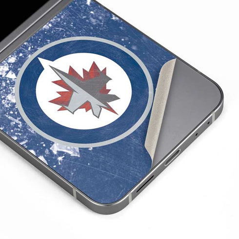 NHL Winnipeg Jets Frozen Galaxy Z Flip6 Skin