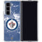 NHL Winnipeg Jets Frozen Galaxy Z Fold5 5G Clear Case