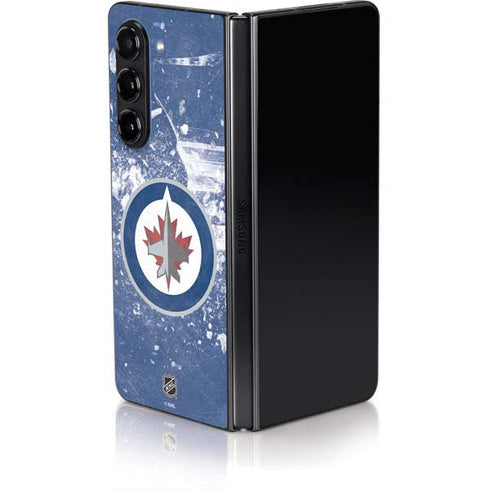 NHL Winnipeg Jets Frozen Galaxy Z Fold5 5G Skin