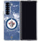 NHL Winnipeg Jets Frozen Galaxy Z Fold6 Clear Case