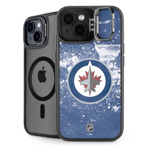 NHL Winnipeg Jets Frozen iPhone 15 Kickstand Case