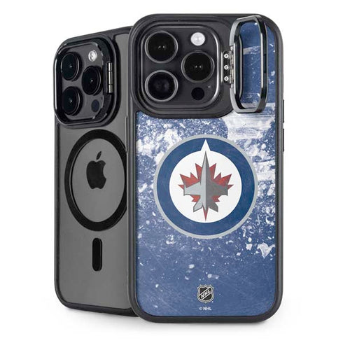 NHL Winnipeg Jets Frozen iPhone 15 Pro Max Kickstand Case