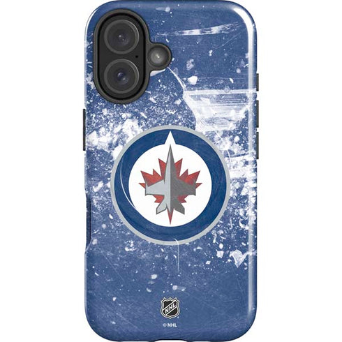 NHL Winnipeg Jets Frozen iPhone 16 Magsafe Impact Case