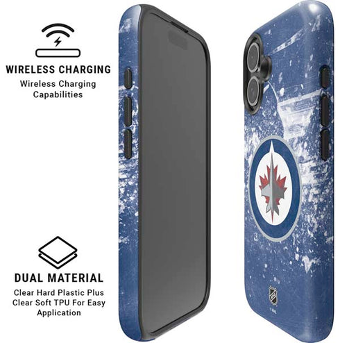 NHL Winnipeg Jets Frozen iPhone 16 Magsafe Impact Case