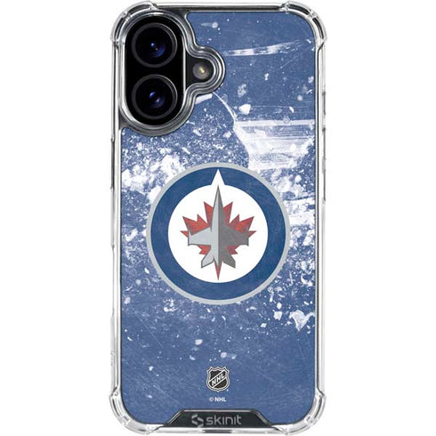 NHL Winnipeg Jets Frozen iPhone 16 Plus Clear Case