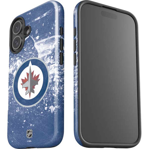 NHL Winnipeg Jets Frozen iPhone 16 Plus Impact Case