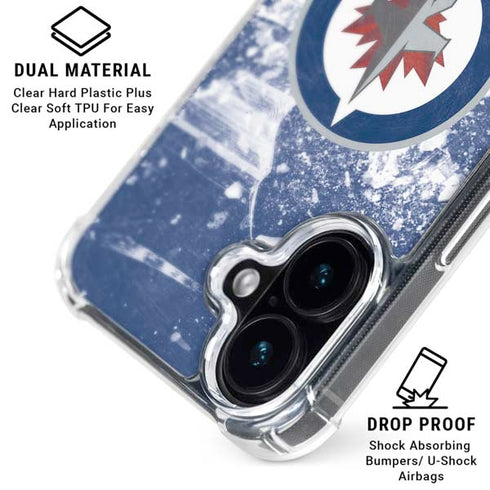 NHL Winnipeg Jets Frozen iPhone 16 Plus MagSafe Case