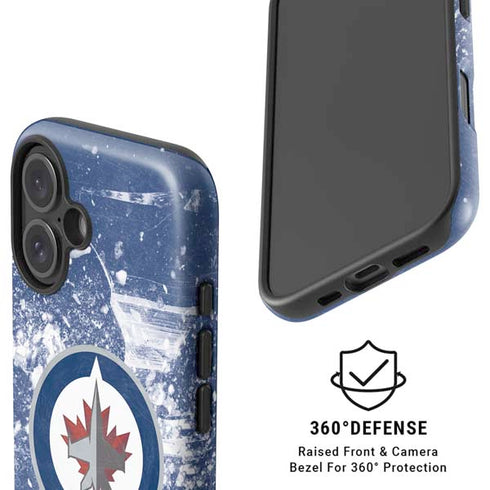 NHL Winnipeg Jets Frozen iPhone 16 Plus Magsafe Impact Case