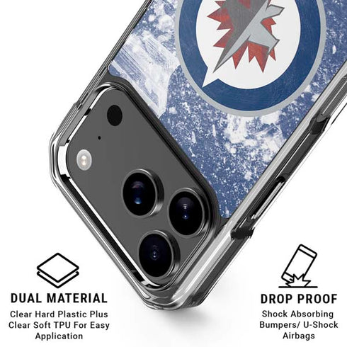 NHL Winnipeg Jets Frozen iPhone 18 Pro Clear Case