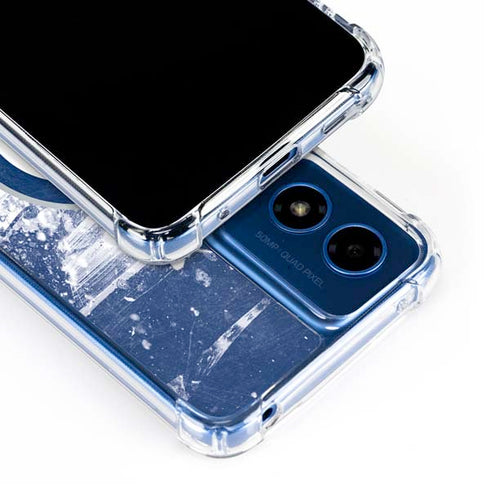 NHL Winnipeg Jets Frozen Moto G 5G (2024) Clear Case