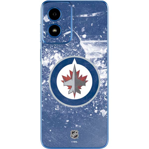 NHL Winnipeg Jets Frozen Moto G Play 4G (2024) Skin