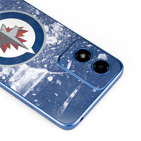 NHL Winnipeg Jets Frozen Moto G Play 4G (2024) Skin