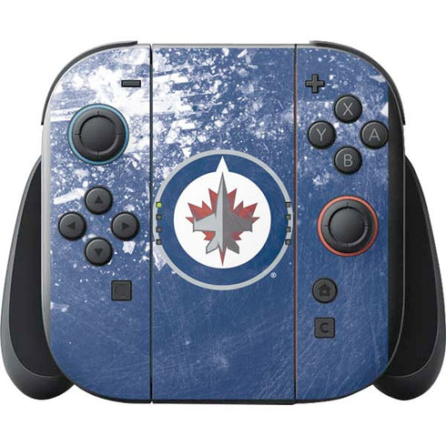 NHL Winnipeg Jets Frozen Nintendo Switch 2 (2025) with Joy-Con Skin