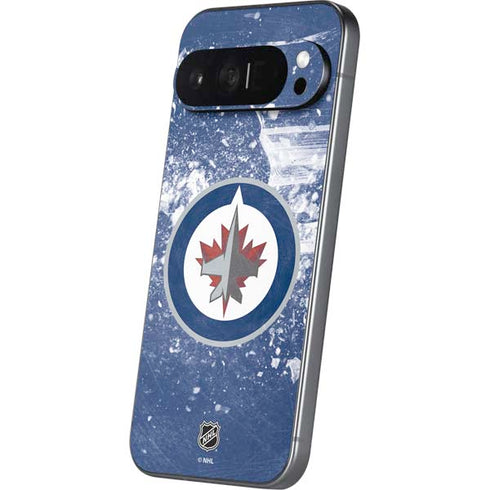 NHL Winnipeg Jets Frozen Pixel 9 Pro XL Skin
