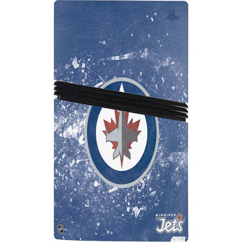 NHL Winnipeg Jets Frozen PS5 Pro Console Skin