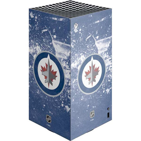 NHL Winnipeg Jets Frozen XBox Series X Digital Edition Console Skin