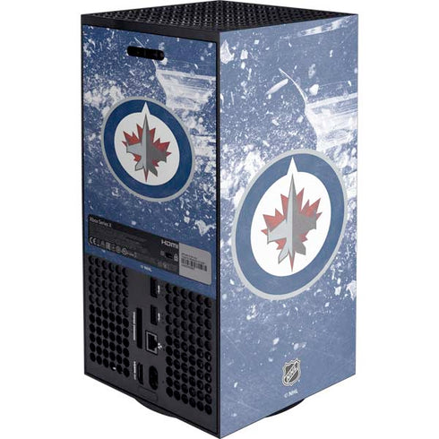 NHL Winnipeg Jets Frozen XBox Series X Digital Edition Console Skin
