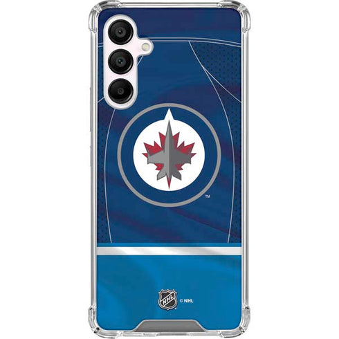 NHL Winnipeg Jets Jersey Galaxy A16 5G Clear Case