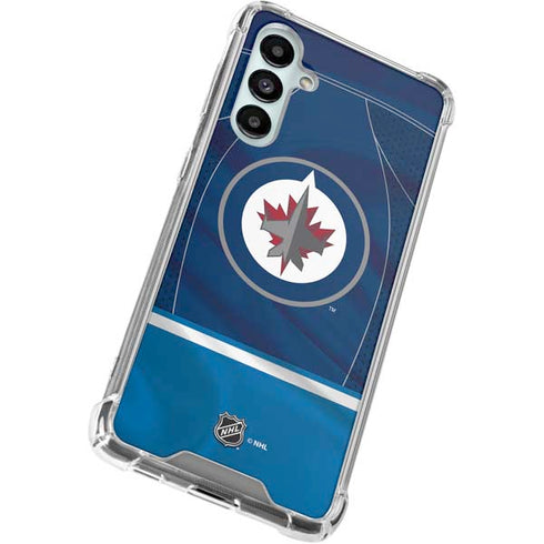 NHL Winnipeg Jets Jersey Galaxy A16 5G Clear Case