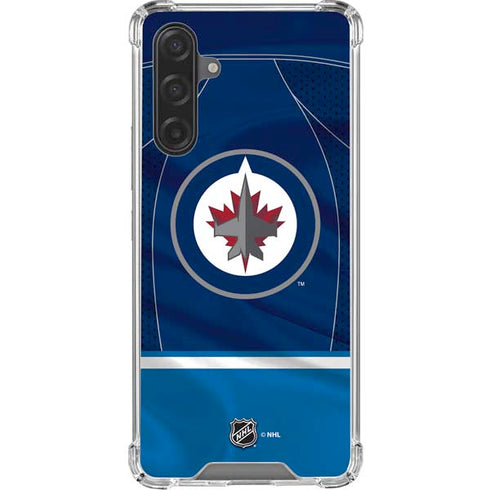 NHL Winnipeg Jets Jersey Galaxy A17 Clear Case