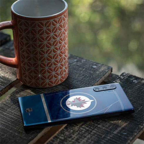 NHL Winnipeg Jets Jersey Galaxy Note 10 Plus Skin
