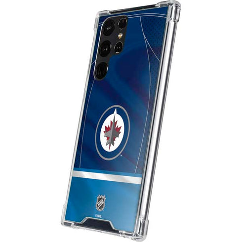 NHL Winnipeg Jets Jersey Galaxy S23 Ultra Clear Case