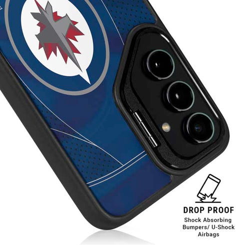 NHL Winnipeg Jets Jersey Galaxy S25 Kickstand Case