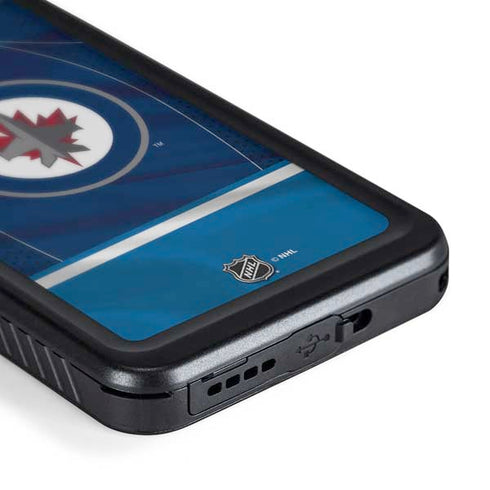 NHL Winnipeg Jets Jersey Galaxy S24 Plus Waterproof Case