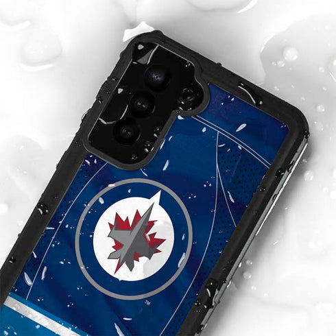 NHL Winnipeg Jets Jersey Galaxy S24 Plus Waterproof Case