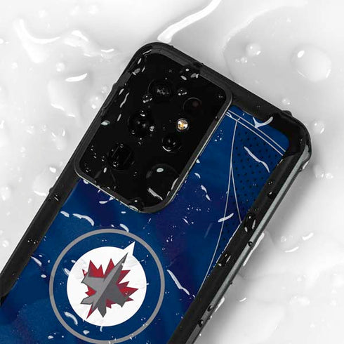 NHL Winnipeg Jets Jersey Galaxy S24 Ultra Waterproof Case