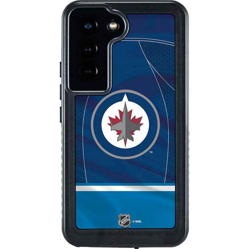 NHL Winnipeg Jets Jersey Galaxy S24 Waterproof Case