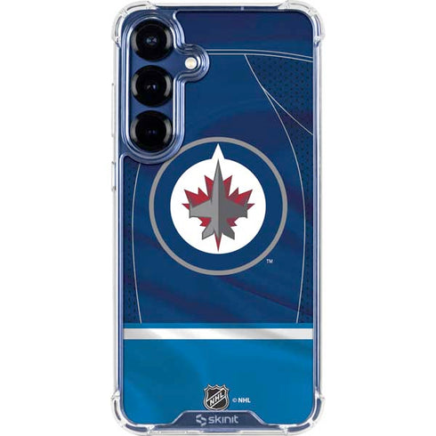 NHL Winnipeg Jets Jersey Galaxy S25 FE Clear Case