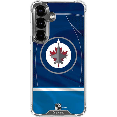 NHL Winnipeg Jets Jersey Galaxy S26 Clear Case