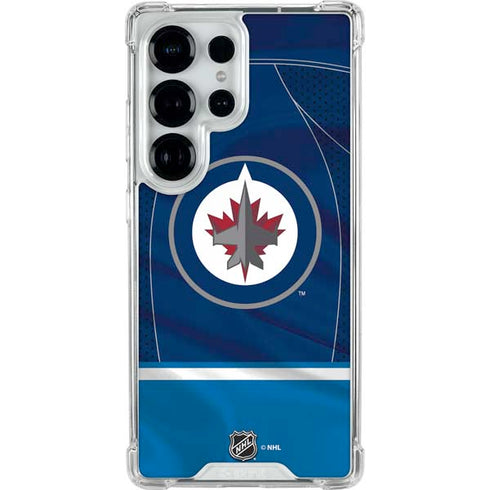 NHL Winnipeg Jets Jersey Galaxy S26 Ultra Clear Case