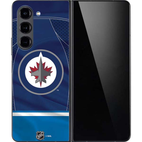 NHL Winnipeg Jets Jersey Galaxy Z Fold5 5G Skin