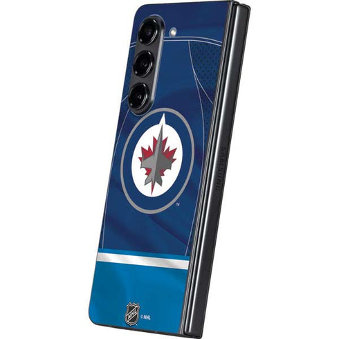 NHL Winnipeg Jets Jersey Galaxy Z Fold5 5G Skin