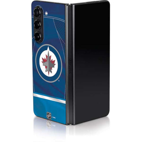 NHL Winnipeg Jets Jersey Galaxy Z Fold5 5G Skin