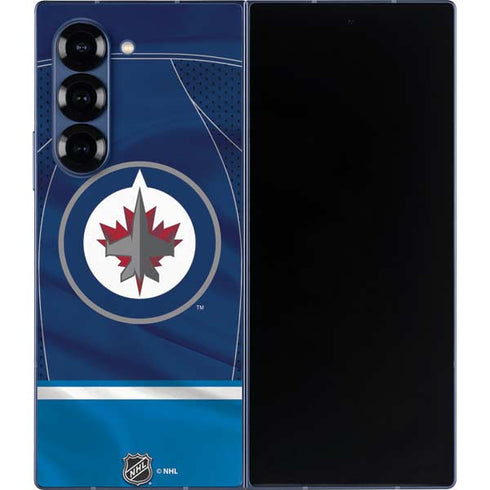 NHL Winnipeg Jets Jersey Galaxy Z Fold6 Skin