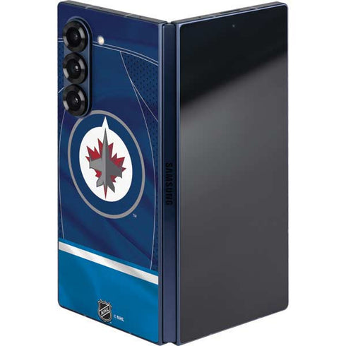 NHL Winnipeg Jets Jersey Galaxy Z Fold6 Skin