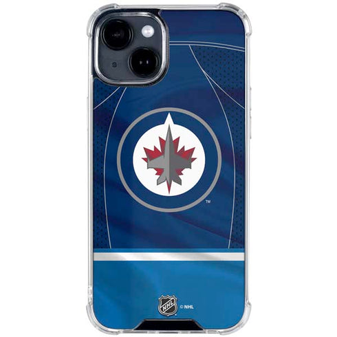 NHL Winnipeg Jets Jersey iPhone 15 Clear Case