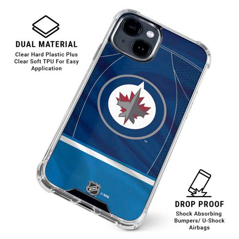 NHL Winnipeg Jets Jersey iPhone 15 Clear Case