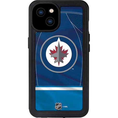 NHL Winnipeg Jets Jersey iPhone 15 Plus Waterproof Case