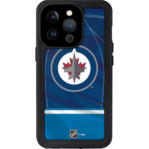 NHL Winnipeg Jets Jersey iPhone 15 Pro Waterproof Case
