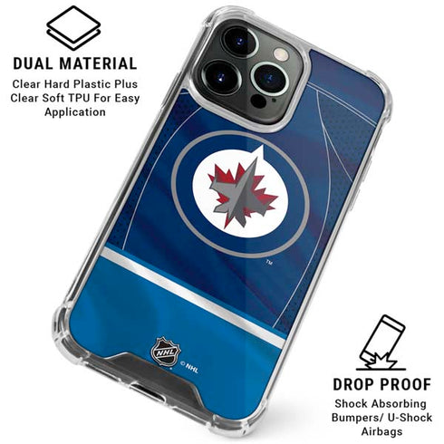 NHL Winnipeg Jets Jersey iPhone 16 Pro Max Clear Case