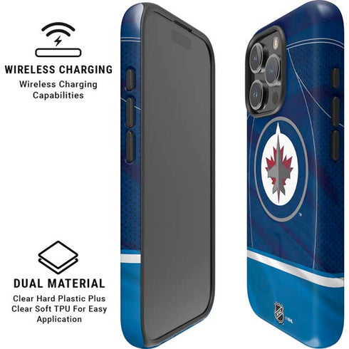 NHL Winnipeg Jets Jersey iPhone 16 Pro Max Magsafe Impact Case