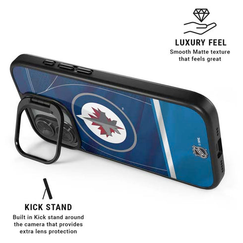 NHL Winnipeg Jets Jersey iPhone 17 Kickstand Case