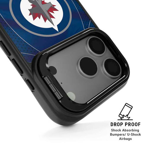 NHL Winnipeg Jets Jersey iPhone 17 Pro Kickstand Case