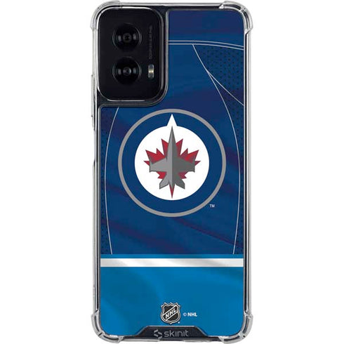 NHL Winnipeg Jets Jersey Moto G Power 5G (2024) Clear Case